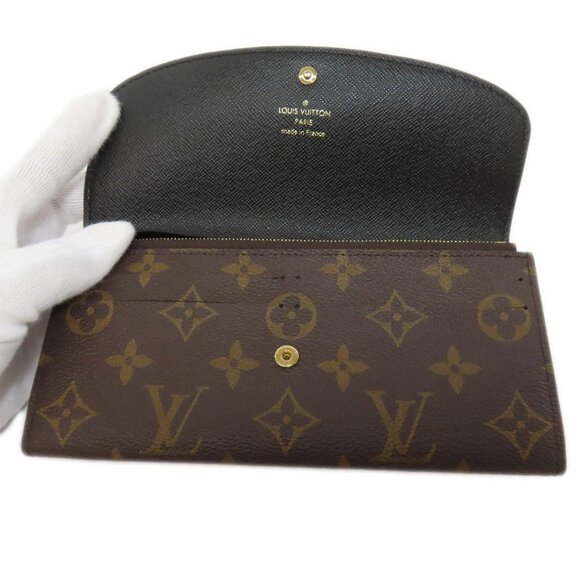 LOUIS VUITTON Brown Monogram Wallet - Picture 4 of 11